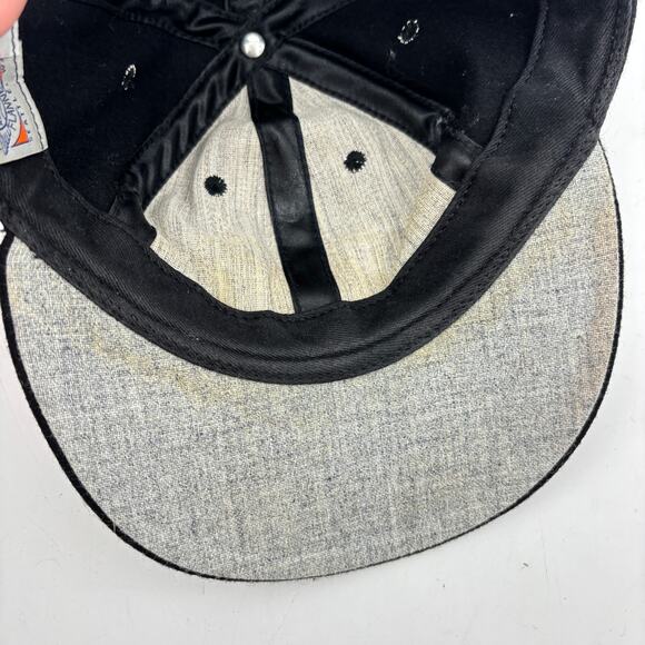 Ebbets Field Flannels Pilot Project Hat Leather Strapback - Picture 10 of 11